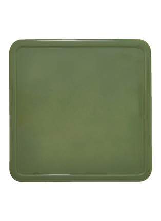 细节 –点击放大 - THE CONRAN SHOP - MAG 方顶陶瓷咖啡桌 — 绿色