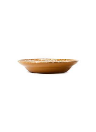 细节 –点击放大 - THE CONRAN SHOP - SPLATTER 泼墨陶瓷盘 — 芥末黄