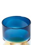 细节 –点击放大 - THE CONRAN SHOP - OMBRE 口吹玻璃杯 — 蓝色及琥珀色