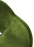 细节 –点击放大 - THE CONRAN SHOP - CROSS LEG 交叉脚镂空天鹅绒座椅 — 海岸绿
