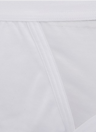 细节 - 点击放大 - ZIMMERLI - ROYAL CLASSIC 纯棉内裤