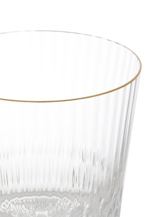 细节 –点击放大 - SAINT-LOUIS - Apollo Large Old Fashion Gold Rim Glass N° 1