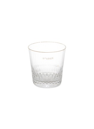 首图 –点击放大 - SAINT-LOUIS - Apollo Large Old Fashion Gold Rim Glass N° 1