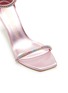 细节 - 点击放大 - STUART WEITZMAN - NUDISTCURVE一字带真皮高跟凉鞋