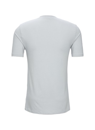 模特儿示范图 - 点击放大 - ZIMMERLI - PURENESS 圆领短袖 T 恤