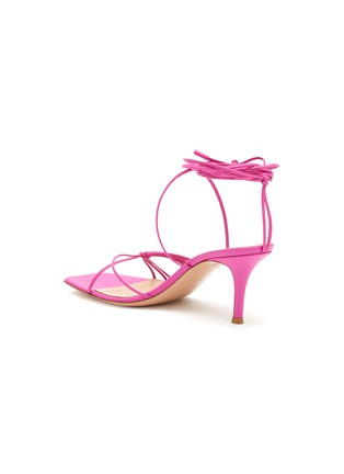  - GIANVITO ROSSI - 70 SYLVIE 纽带纤细高跟鞋