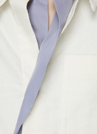  - BOTTEGA VENETA - 假两件纽扣衬衫