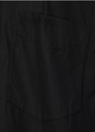  - BALENCIAGA - 宽松廓形短袖衬衫