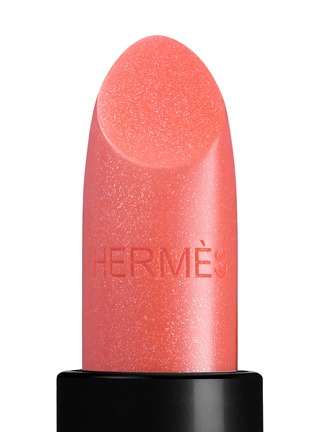 细节 -点击放大 - HERMÈS - Limited Edition Rouge Hermès Shiny Lipstick – Corail Parasol
