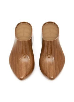 细节 - 点击放大 - BALENCIAGA - TECHCLOG 木屐造型橡胶尖头穆勒鞋