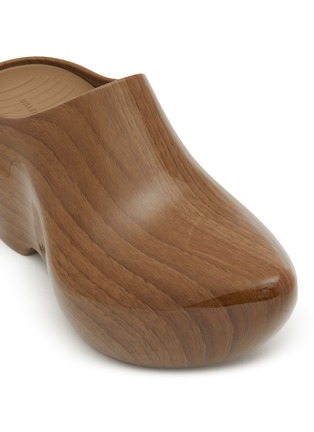 细节 - 点击放大 - BALENCIAGA - TECHCLOG 木屐造型橡胶尖头穆勒鞋