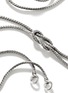 细节 - 点击放大 - JOHN HARDY - ‘Classic Chain’ Silver Knotted Double Chain Necklace