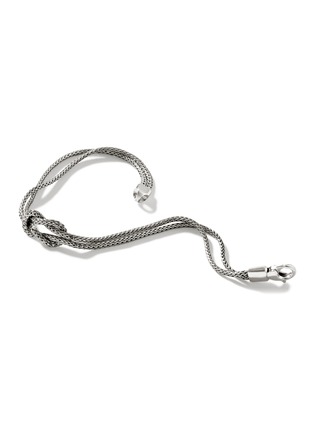 细节 - 点击放大 - JOHN HARDY - ‘Classic Chain’ Silver Knotted Double Chain Bracelet