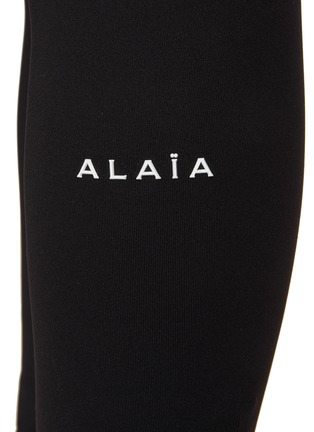  - ALAÏA - LOGO 拉链紧身裤