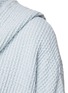  - ABYSS & HABIDECOR - Bees Hooded Bathrobe Aqua — Extra Large