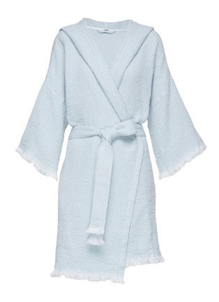 首图 –点击放大 - ABYSS & HABIDECOR - Bees Hooded Bathrobe Aqua — Extra Large
