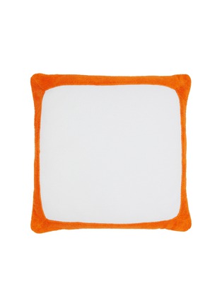 首图 –点击放大 - ABYSS - PORTOFINO 撞色靠垫 — 白色和橙色