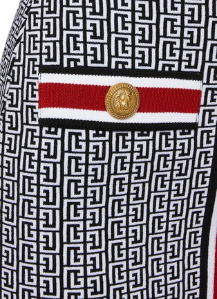  - BALMAIN - MONOGRAM 针织连衣裙