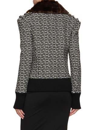 背面 - 点击放大 - BALMAIN - MONOGRAM 四口袋夹克
