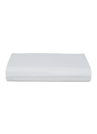 Main View - 点击放大 - YVES DELORME - Triomphe Queen Size Fitted Sheet — Blanc