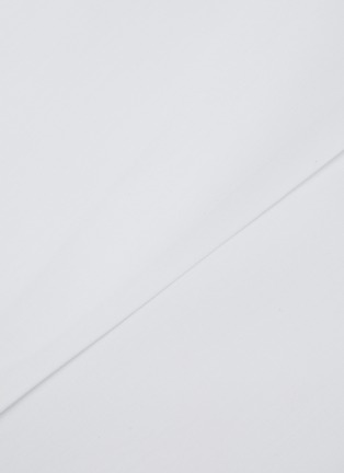 细节 –点击放大 - YVES DELORME - Triomphe King Size Fitted Sheet — Blanc