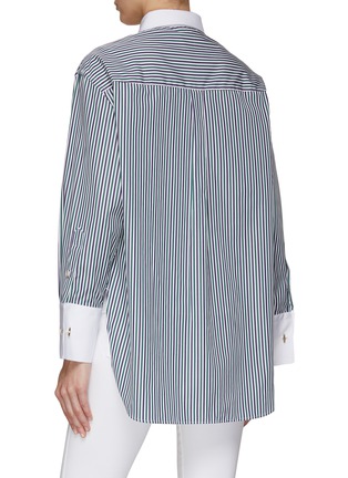 背面 - 点击放大 - ATELIER LE DIPLOMATE - MARGAUX 条纹长袖衬衫
