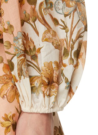  - ZIMMERMANN - CHINTZ 花卉印花围裹连衣裙