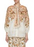 首图 - 点击放大 - ZIMMERMANN - CHINTZ 蝴蝶领结花卉印花上衣