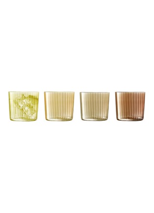 首图 –点击放大 - LSA - Gems Tumbler Assorted Amber 310ml — Set Of 4