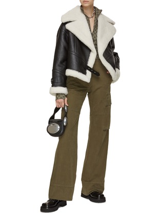 模特儿示范图 - 点击放大 - SHOREDITCH SKI CLUB - DAIA 皮毛一体外套