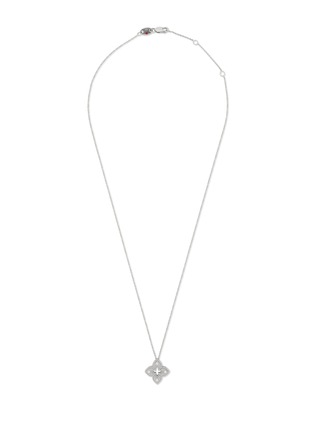 首图 - 点击放大 - ROBERTO COIN - ‘Venetian Princess’ 18K White Gold Diamond Ruby Necklace