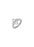 首图 - 点击放大 - ROBERTO COIN - ‘Diamond Princess’ 18K White Gold Diamond Ruby Ring