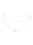 首图 - 点击放大 - REPOSSI - ‘Serti Sur Vide’ 18K White Gold Diamond Necklace
