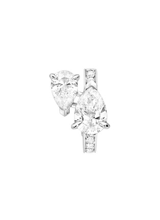 首图 - 点击放大 - REPOSSI - ‘Serti Sur Vide’ 18K White Gold Diamond Earring