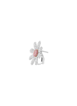 细节 - 点击放大 - MIO HARUTAKA - ‘Margaret’ 18k White Rose Gold Diamond Pink Sapphire Earring