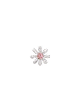首图 - 点击放大 - MIO HARUTAKA - ‘Margaret’ 18k White Rose Gold Diamond Pink Sapphire Earring