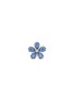 首图 - 点击放大 - MIO HARUTAKA - ‘Flower’ 18k White Gold Diamond Sapphire Earring