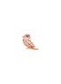 首图 - 点击放大 - MIO HARUTAKA - ‘Little Bird’ 18k White Rose Gold Diamond Pink Sapphire Earring