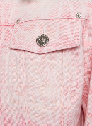  - VERSACE - LOGO 牛仔须边夹克