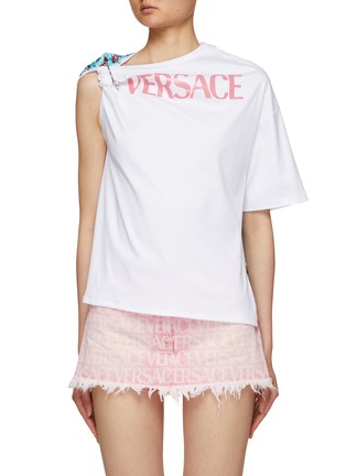 首图 - 点击放大 - VERSACE - 曲别针缀饰印花上衣