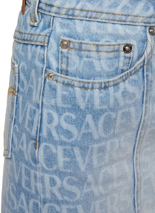  - VERSACE - 印花牛仔半身裙