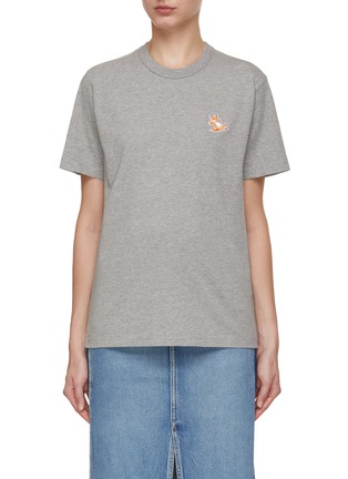 首图 - 点击放大 - MAISON KITSUNÉ - CHILLAX 狐狸拼贴纯棉 T 恤