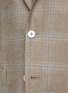  - RING JACKET - 平驳领单排扣格纹西服外套