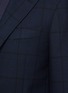  - RING JACKET - 平驳领单排扣格纹西服外套