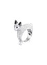首图 - 点击放大 - MIO HARUTAKA - ‘Kitty’ 18K White Gold Black Diamond Sapphire Ring