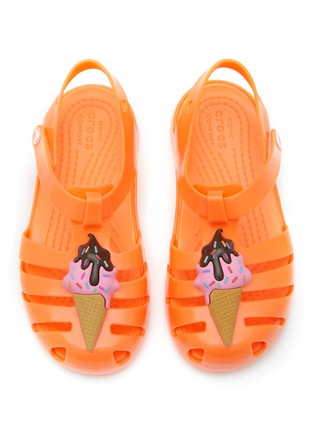 模特儿示范图 - 点击放大 - CROCS - Isabella Charm Toddlers Sandals