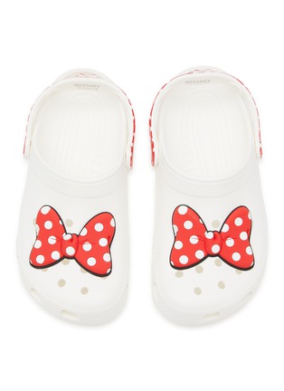 模特儿示范图 - 点击放大 - CROCS - X Disney Minnie Mouse Kids Clog Sandals