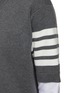  - THOM BROWNE - 四重条纹针织衬衫裙