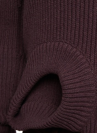  - RICK OWENS - 镂空解构针织衫