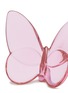 细节 –点击放大 - BACCARAT - 水晶蝴蝶雕塑 — 粉色